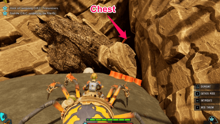 Grounded 2 Sizzling Key Chest Rock Landmark