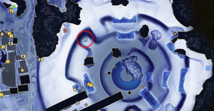 The Sleeping Sands Location