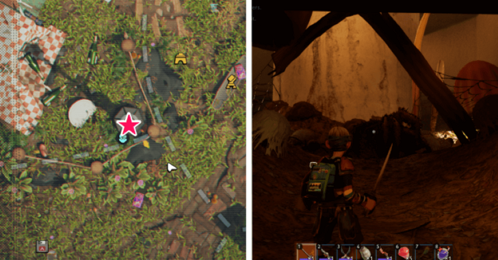 Grounded 2 Wolf Spider Lamp Den Location