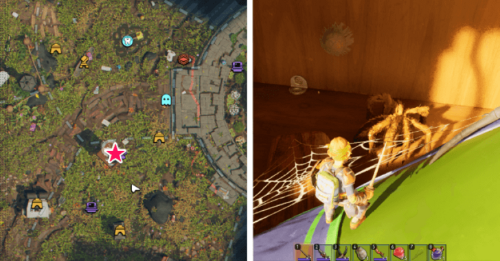 Grounded 2 Wolf Spider Podium Location