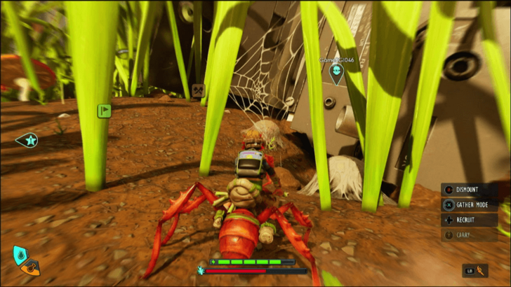 Grounded 2 Spider Webs and Eggs