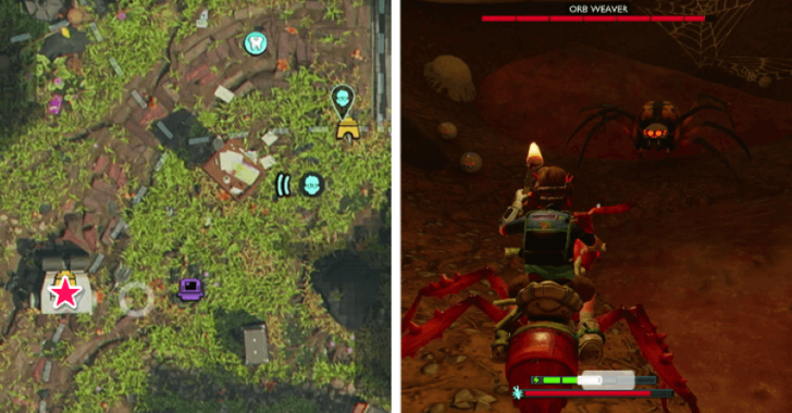 Grounded 2 Orb Weaver Headless BURGL Location