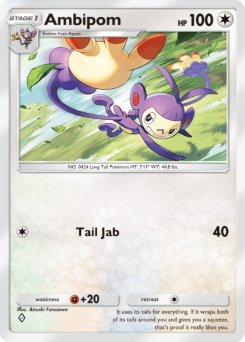 Pokemon TCG Pocket - A4 143 Ambipom