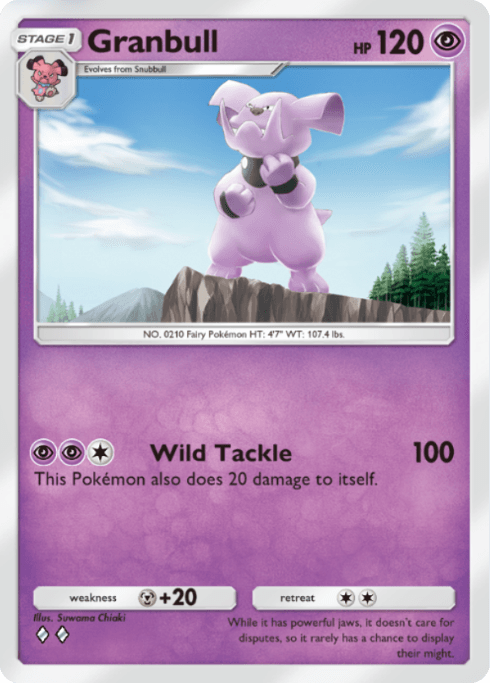 Pokemon TCG Pocket - A4 089 Granbull