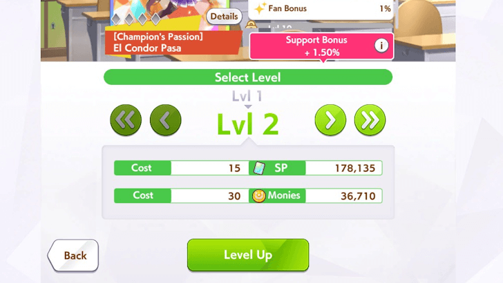 Level Your Support Cards