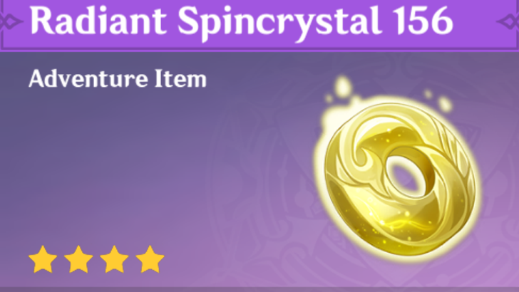 Genshin Impact - How to Get Radiant Spincrystal 156 and Effects