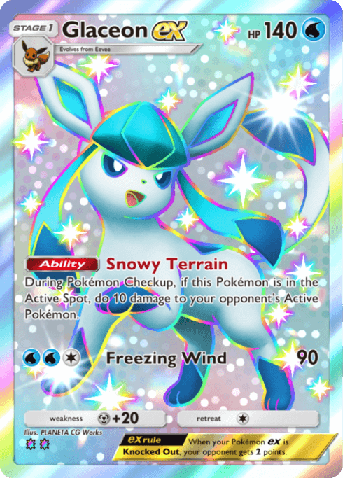 Pokemon TCG Pocket - A4 235 Glaceon ex
