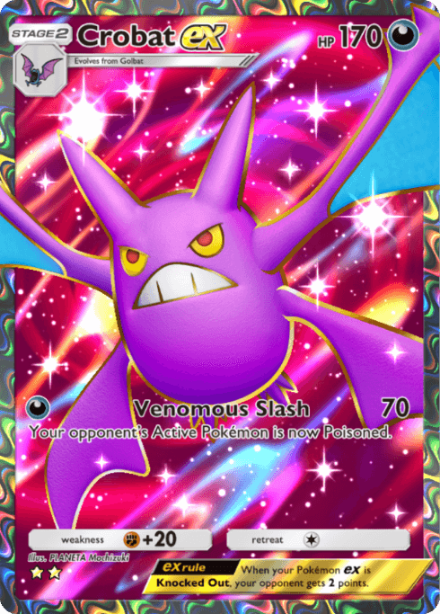 Pokemon TCG Pocket - A4 192 Crobat ex