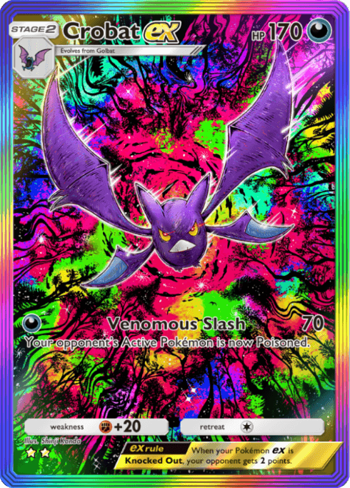 Pokemon TCG Pocket - A4 207 Crobat ex
