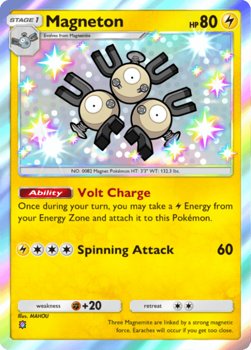 Pokemon TCG Pocket - A4 218 Magneton