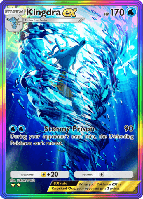 Pokemon TCG Pocket - A4 203 Kingdra ex