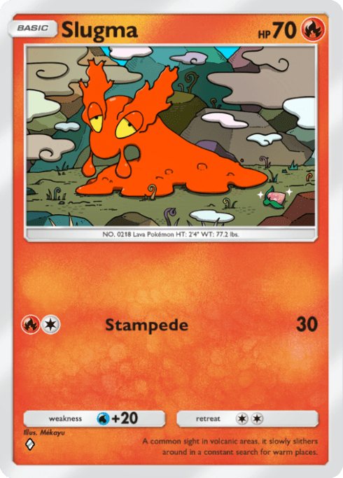 Pokemon TCG Pocket - A4 030 Slugma