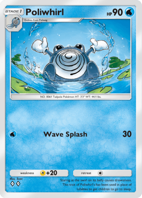 Pokemon TCG Pocket - A4 039 Poliwhirl