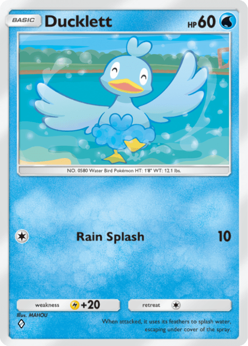 Pokemon TCG Pocket - A4 062 Ducklett
