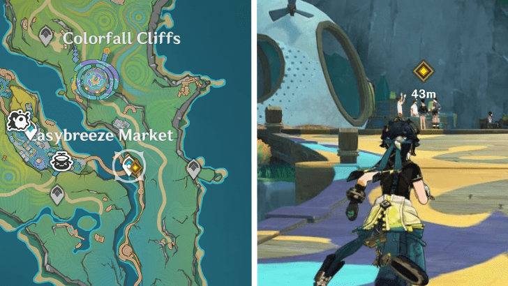 Genshin - Head to the reception to redeem your rewards