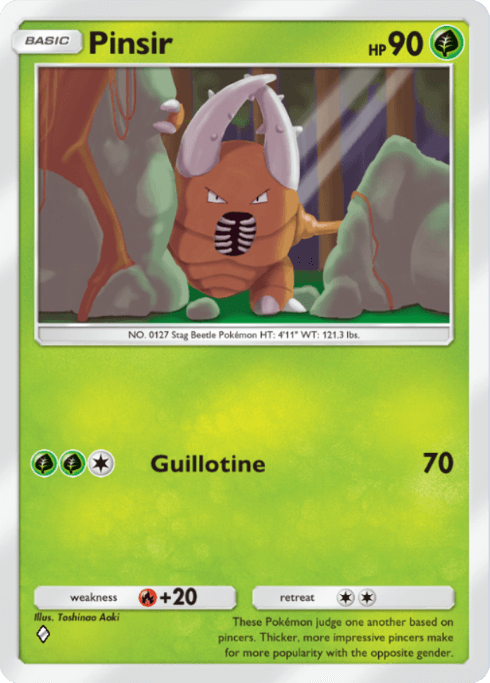 Pokemon TCG Pocket - A4 007 Pinsir