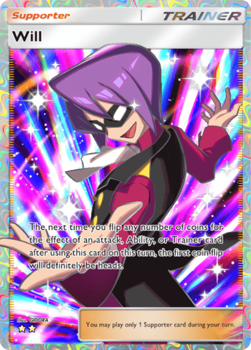 Pokemon TCG Pocket - A4 196 Will