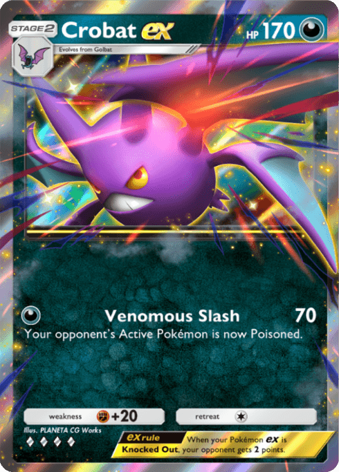 Pokemon TCG Pocket - A4 109 Crobat ex