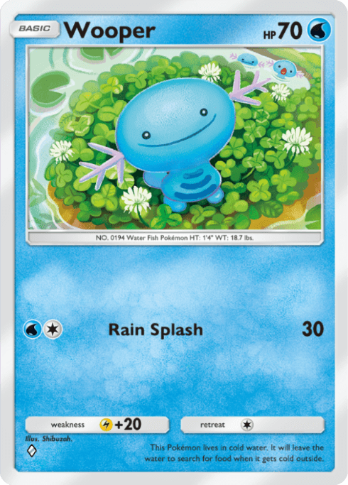 Pokemon TCG Pocket - A4 051 Wooper