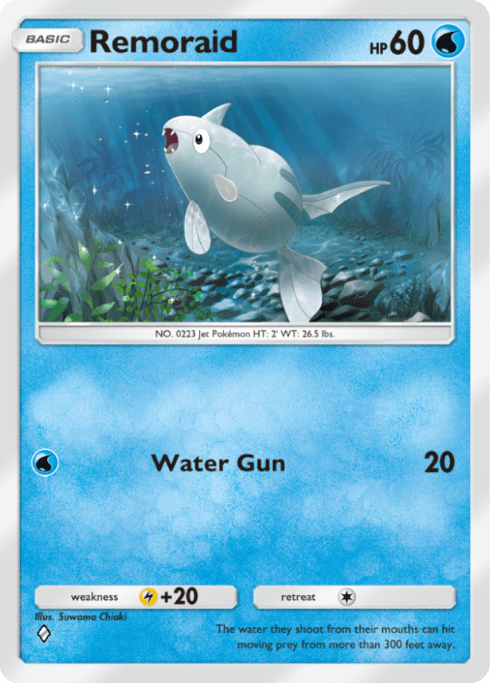 Pokemon TCG Pocket - A4 055 Remoraid