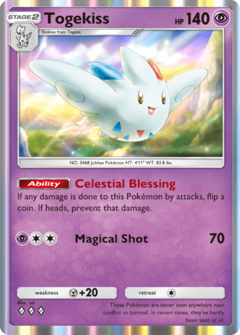 Pokemon TCG Pocket - A4 080 Togekiss