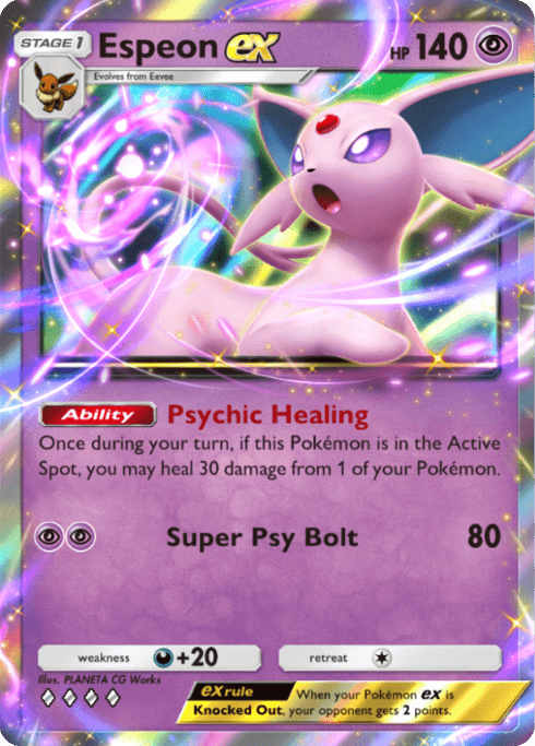 Pokemon TCG Pocket - A4 083 Espeon ex