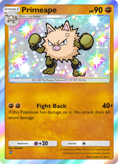 Pokemon TCG Pocket - A4 222 Primeape