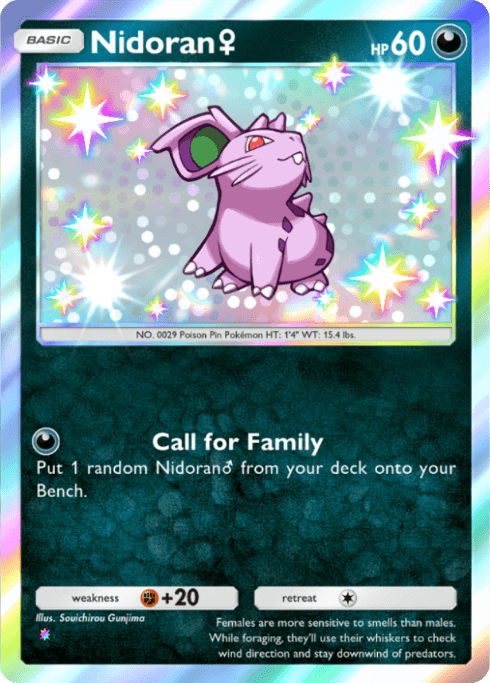 Pokemon TCG Pocket - A4 223 Nidoran F