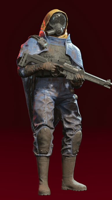 Killing Floor 3 Methylene Blue Hazmat Suit - Luna