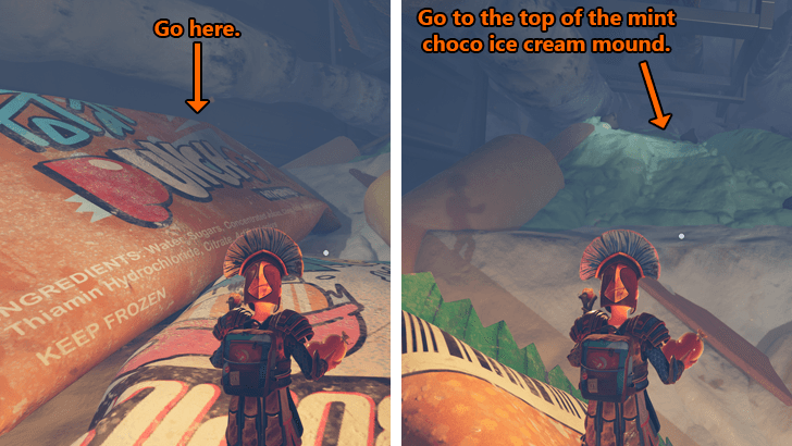 Polar Punch to Mint Choco Ice Cream Mound