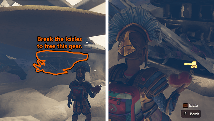 Breaking the Icicles