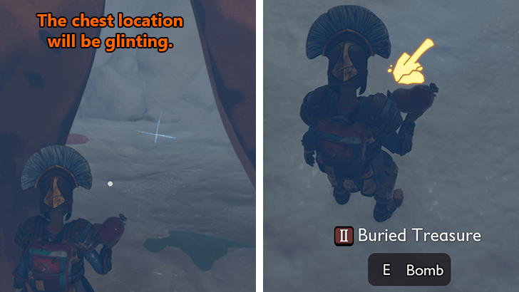 Buried Treasure Location