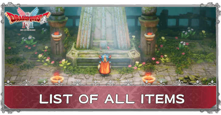Dragon Quest 1 - List of All Items