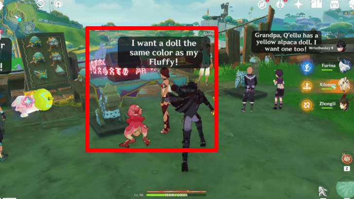 Genshin - Aloha Challenge - Red for the Qucusaur