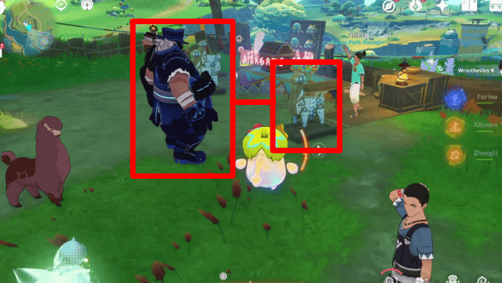 Genshin - Aloha Challenge - Blue for the Hydro Gunner