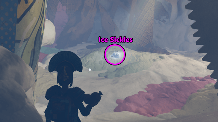 Ice Sickles Location