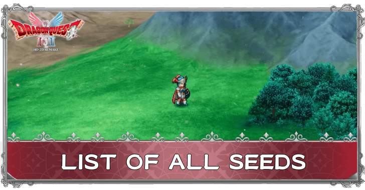 Dragon Quest 1 - List of All Seeds