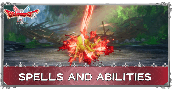 Dragon Quest 1 - Spells and Abilities