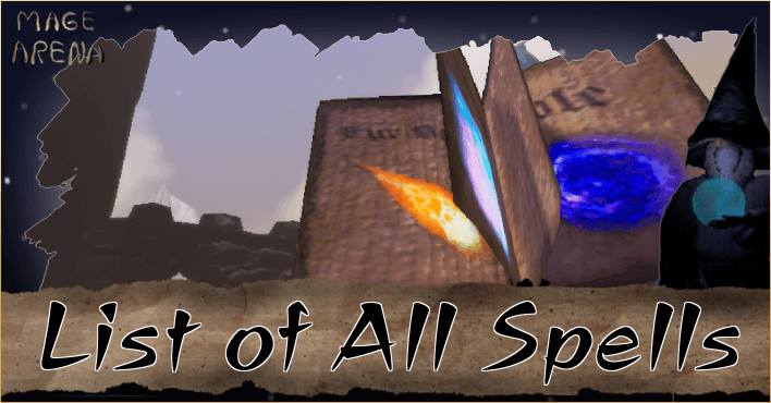 All Spells List and How to Get Them Each