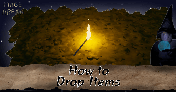 Mage Arena How to Drop Items