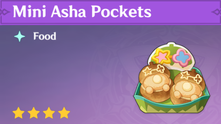 Genshin Impact - How to Get Mini Asha Pockets and Effects