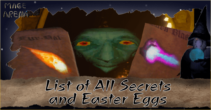 Mage Arena List of All Secrets and Easter Eggs