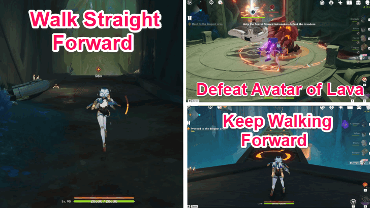 Genshin - Head to the Deepest Area