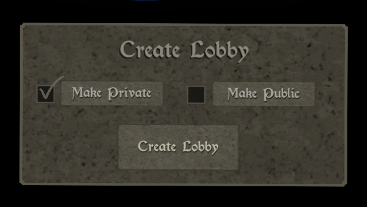 Create a Lobby
