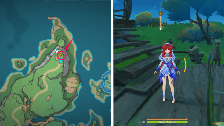 Genshin Impact - A Curtain Call for a Colorful Summer Night Venti Meetup Point