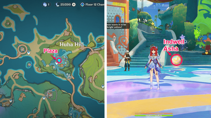 Genshin Impact - A Curtain Call for a Colorful Summer Night Plaza