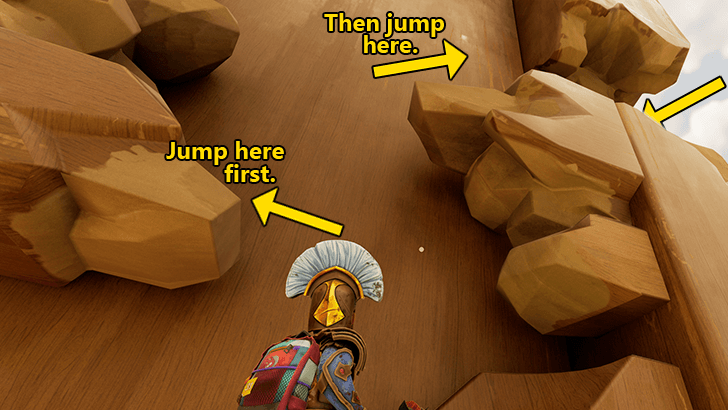 Broken Ledge Jump Up