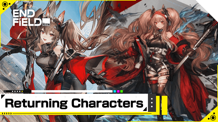 Arknights Endfield Returning Characters