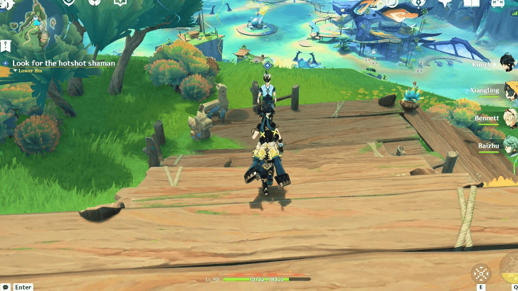 Genshin - Look for the Hotshot Shaman