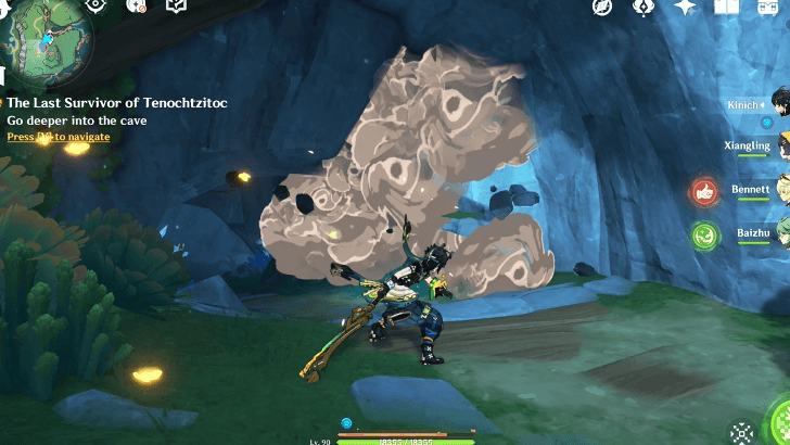 Genshin - Go Deeper into the Cave